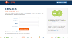 Desktop Screenshot of edaru.com